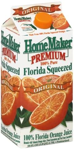 Homemaker Orange Juice 59 oz