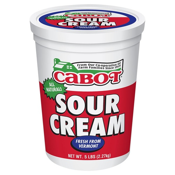 Cabot Sour Cream 5lb